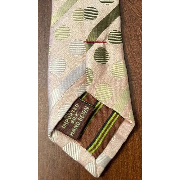 Bcbg Attitude All Imported Silk Hand Sewn Men’s Neck Tie - Picture 7 of 9